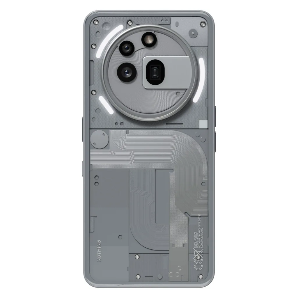 Nothing Phone (3a) Pro : Un design unique et des performances boostées à l'IA 64 ARCBA260ProSilverGlyphOn