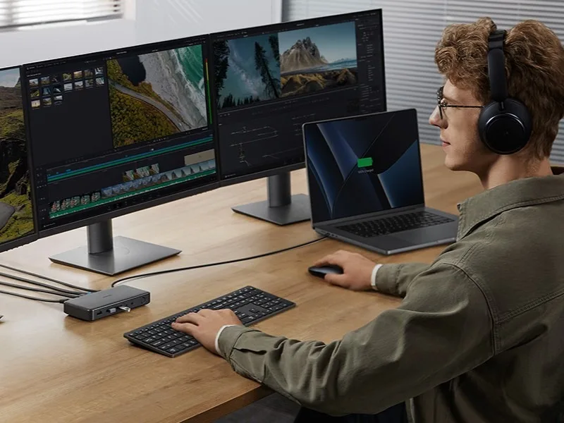Transformez votre MacBook en un ordinateur de bureau puissant avec une station d'accueil