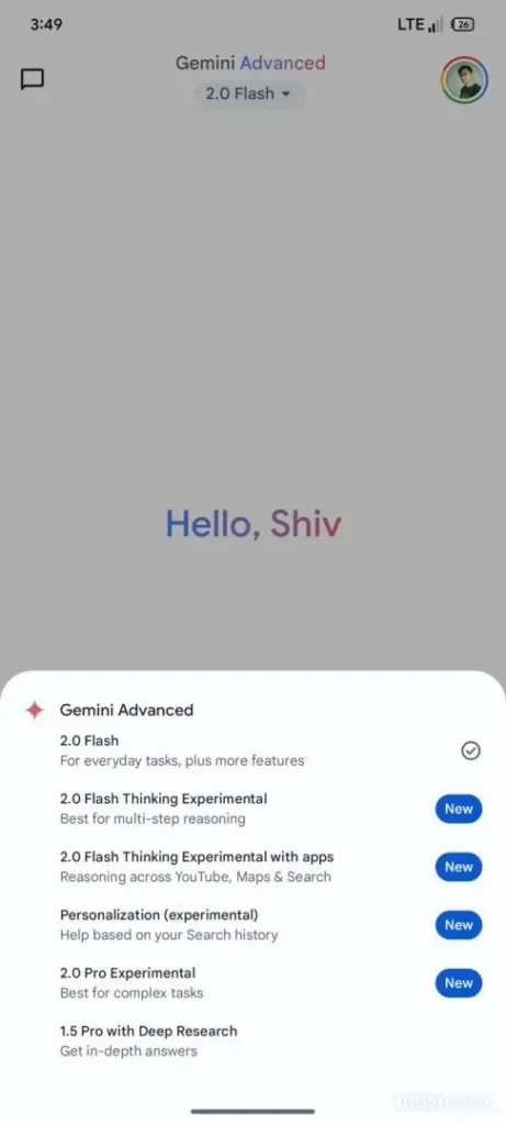 Gemini : Des réponses personnalisées grâce à votre historique de recherche Google ! 77 Gemini Personalization model apk