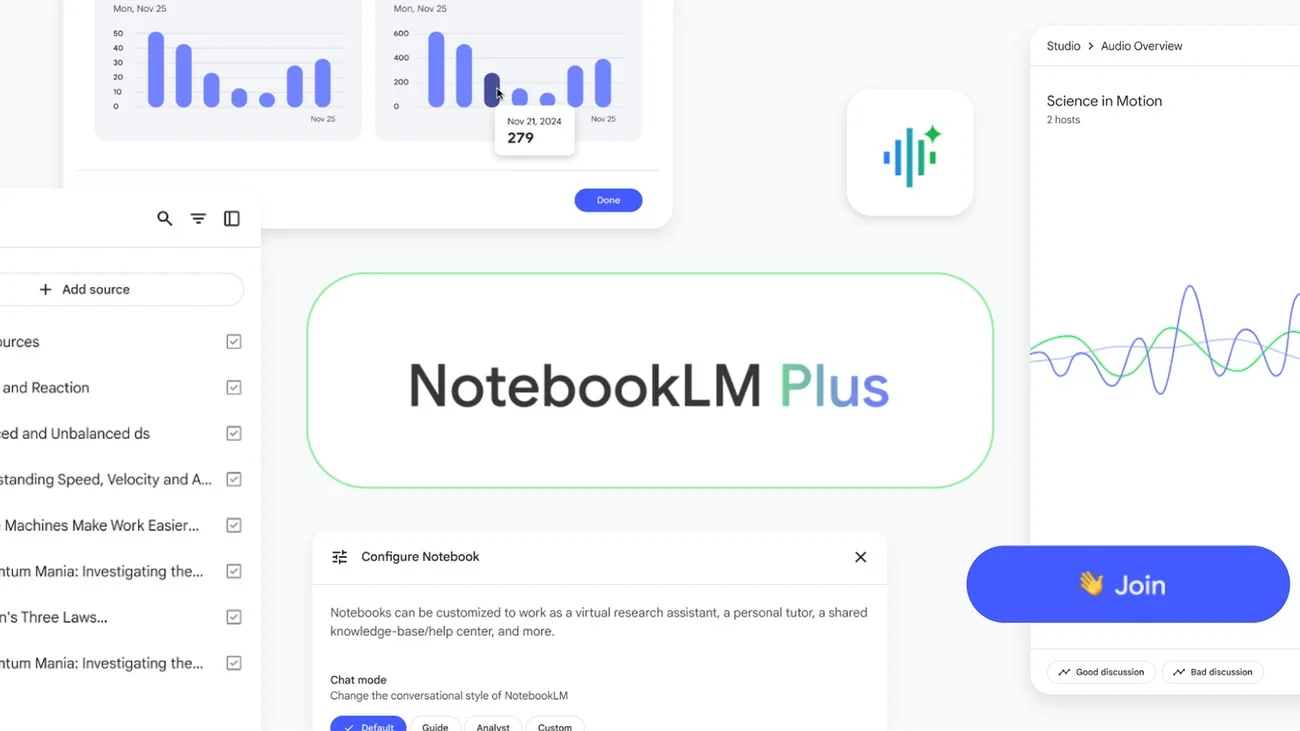 NotebookLM : l'IA Google Gemini bientôt préinstallée sur tous les Chromebooks