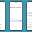 Notification summaries in Androi