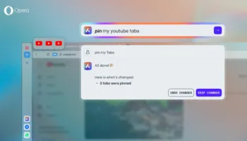 Opera One : l'IA révolutionne la gestion des onglets avec des commandes vocales et textuelles
