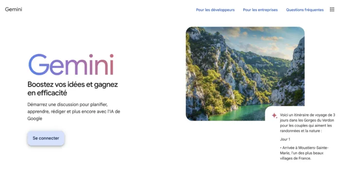 Google Gemini : accès sans compte Google désormais possible, mais avec des limitations