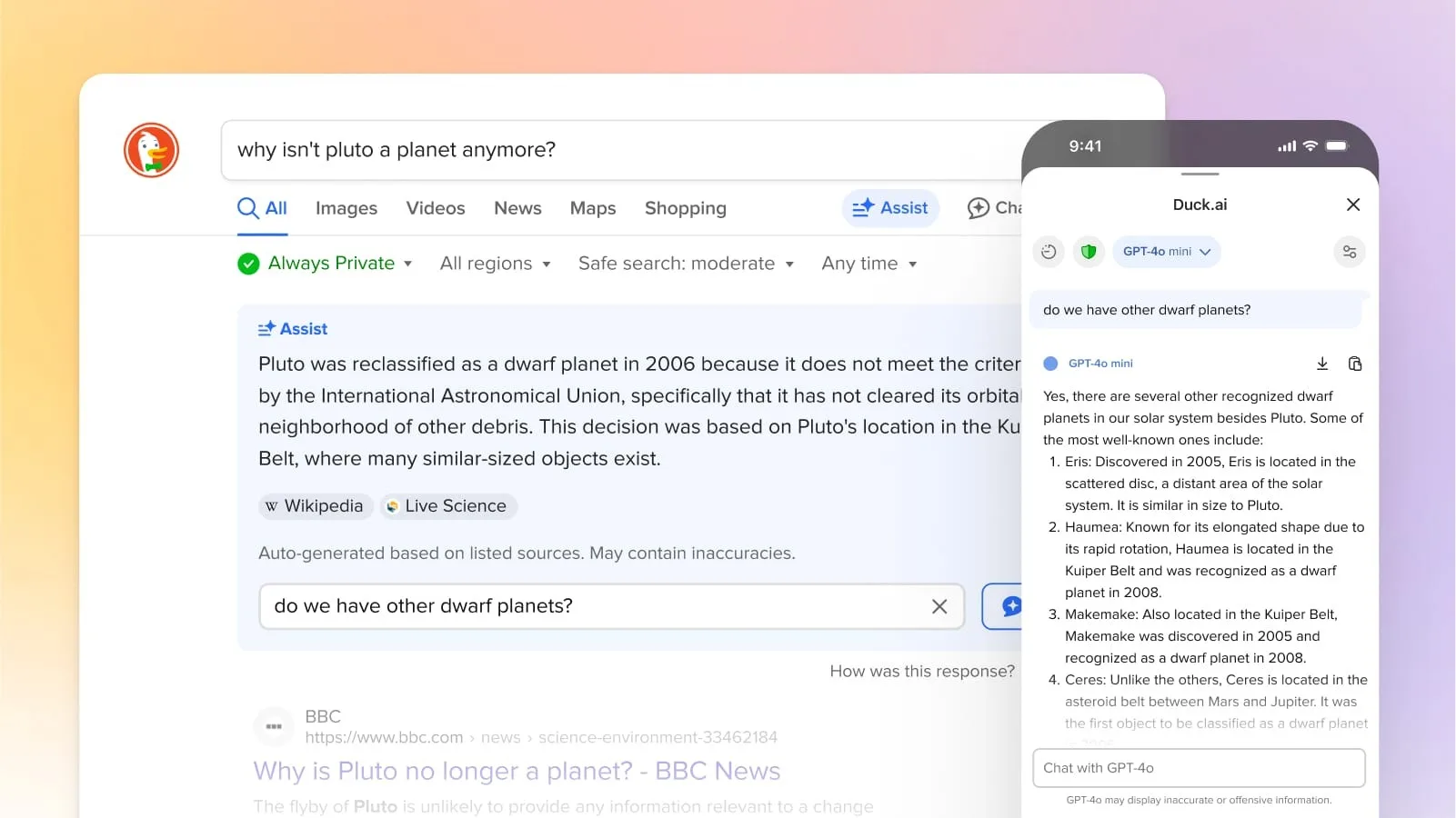 DuckDuckGo : l'IA au service de la recherche et de la confidentialité