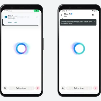 WhatsApp : conversations vocales avec Meta AI en temps réel, une nouvelle fonctionnalité en test