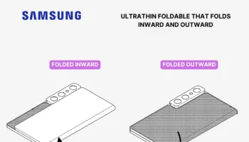 Samsung : Un brevet pour un smartphone pliable qui se plie dans les deux sens !