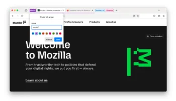 Firefox 137 : Groupes d'onglets, barre d'adresse intelligente et plus !