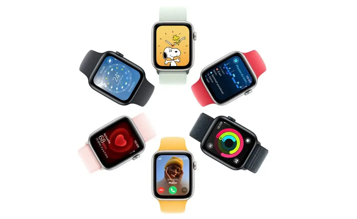 Apple Watch SE 3 : Plus grand écran pour un prix toujours mini ? 49 27224bf81d une apple watch se 3