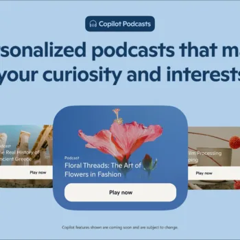 Copilot se met au podcast : L'IA de Microsoft crée des émissions sur mesure !