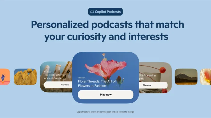 Copilot se met au podcast : L’IA de Microsoft crée des émissions sur mesure !