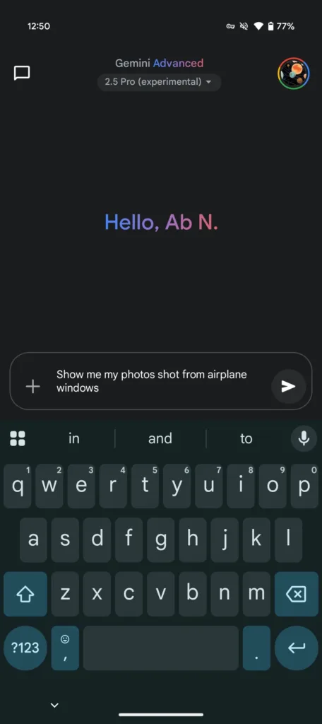 Google Photos dans Gemini : La recherche IA révolutionne vos souvenirs 51 Gemini app Google Photos 3