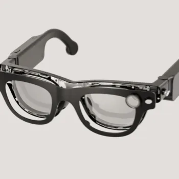 Meta aria gen2 smart glasses assembled