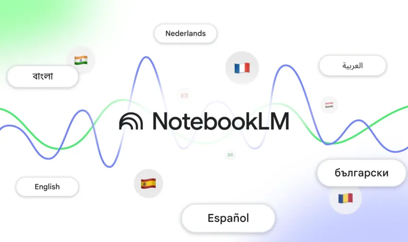 NotebookLM parle votre langue ! L'IA Google traduit vos notes en podcasts