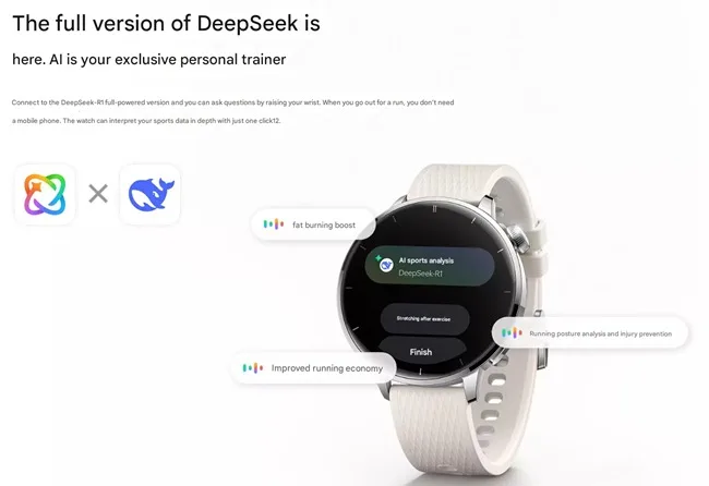 OPPO Watch X2 Mini DeepSeek AI I