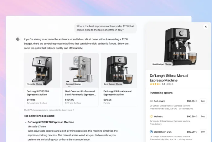 ChatGPT devient votre assistant shopping intelligent (enfin presque partout)