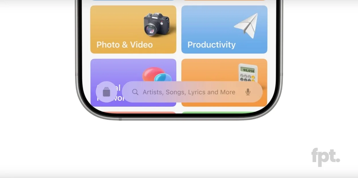 TabView pill shaped bar on Apple