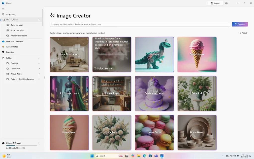 WIN25 C2 CopilotPC ImageCreator