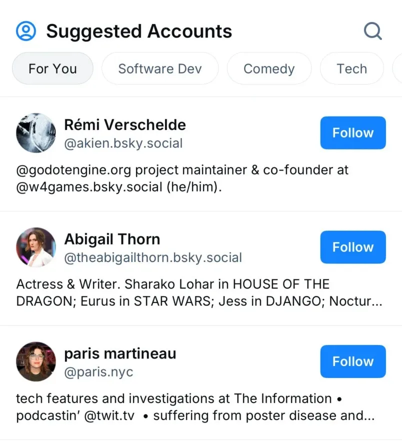Bluesky se muscle : Réactions emoji en DM et un onglet Explorer repensé ! 53