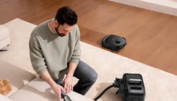 Eufy Omni E28 : Le robot aspirateur révolutionnaire avec nettoyeur portatif intégré !