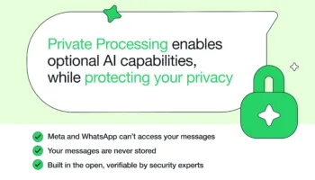 Meta innove : L'IA sécurisée arrive sur WhatsApp avec « Private Processing »