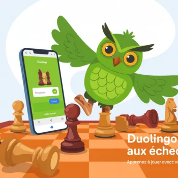 Duolingo se met aux échecs ! Apprenez à jouer avec votre appli préférée