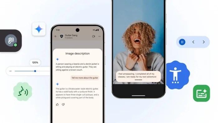 Google rend Android et Chrome plus accessibles grâce à l’IA Gemini !