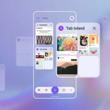 Opera Android : Dites adieu au chaos des onglets avec Tab Islands !