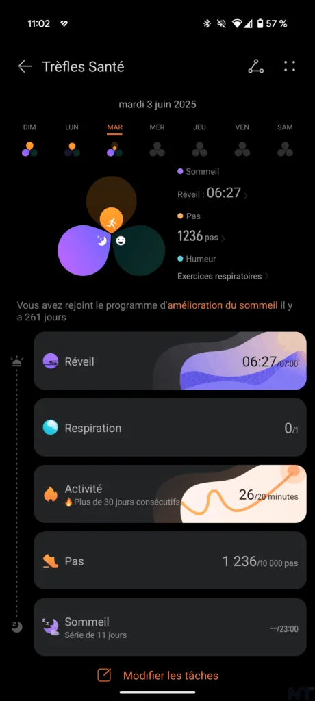 Test Huawei Watch Fit 4 Pro : La montre connectée qui vise les sportifs et le haut de gamme 27 Huawei Watch Fit 4 Pro 14 1