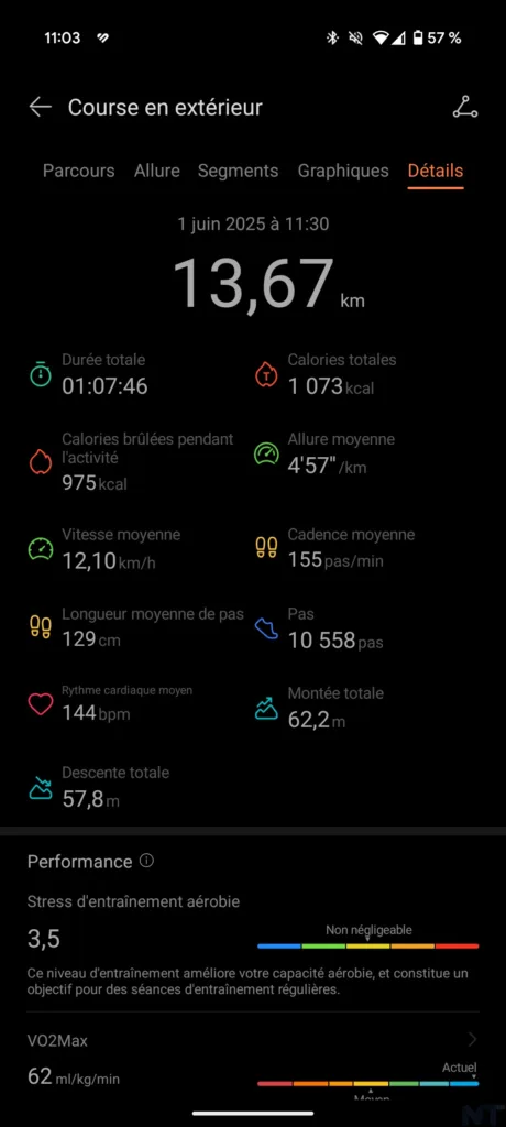 Test Huawei Watch Fit 4 Pro : La montre connectée qui vise les sportifs et le haut de gamme 45 Huawei Watch Fit 4 Pro 7 1