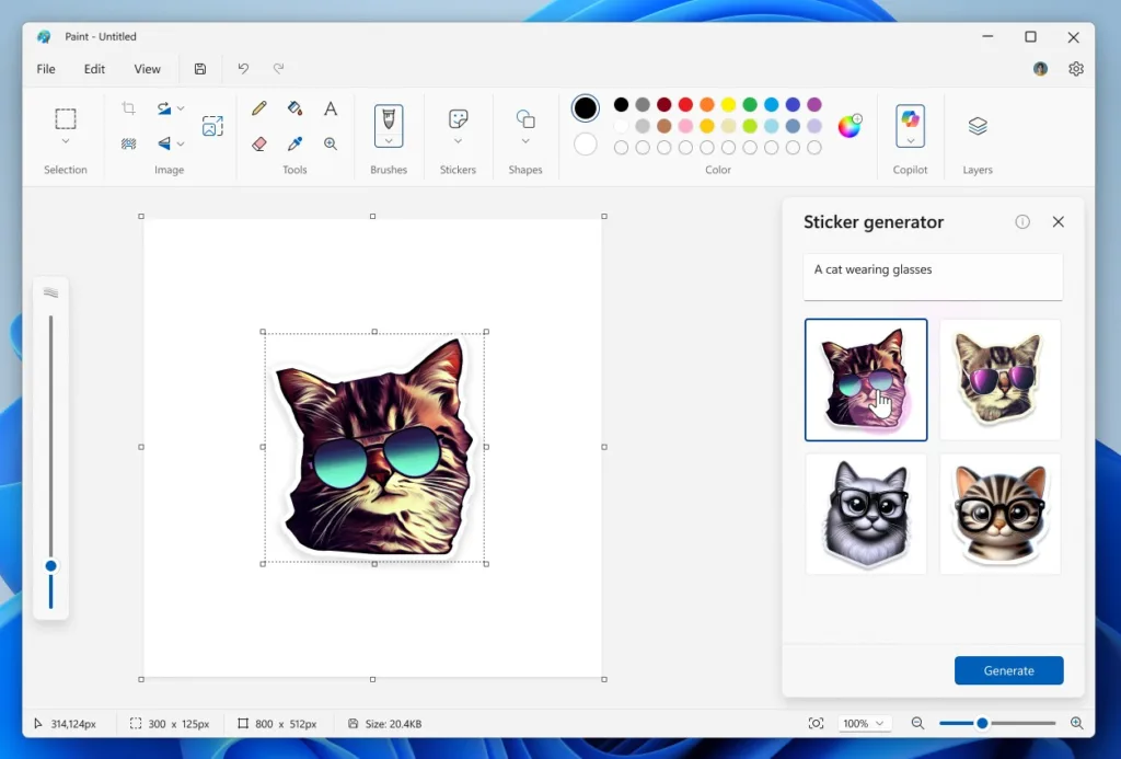 Paint Stickers