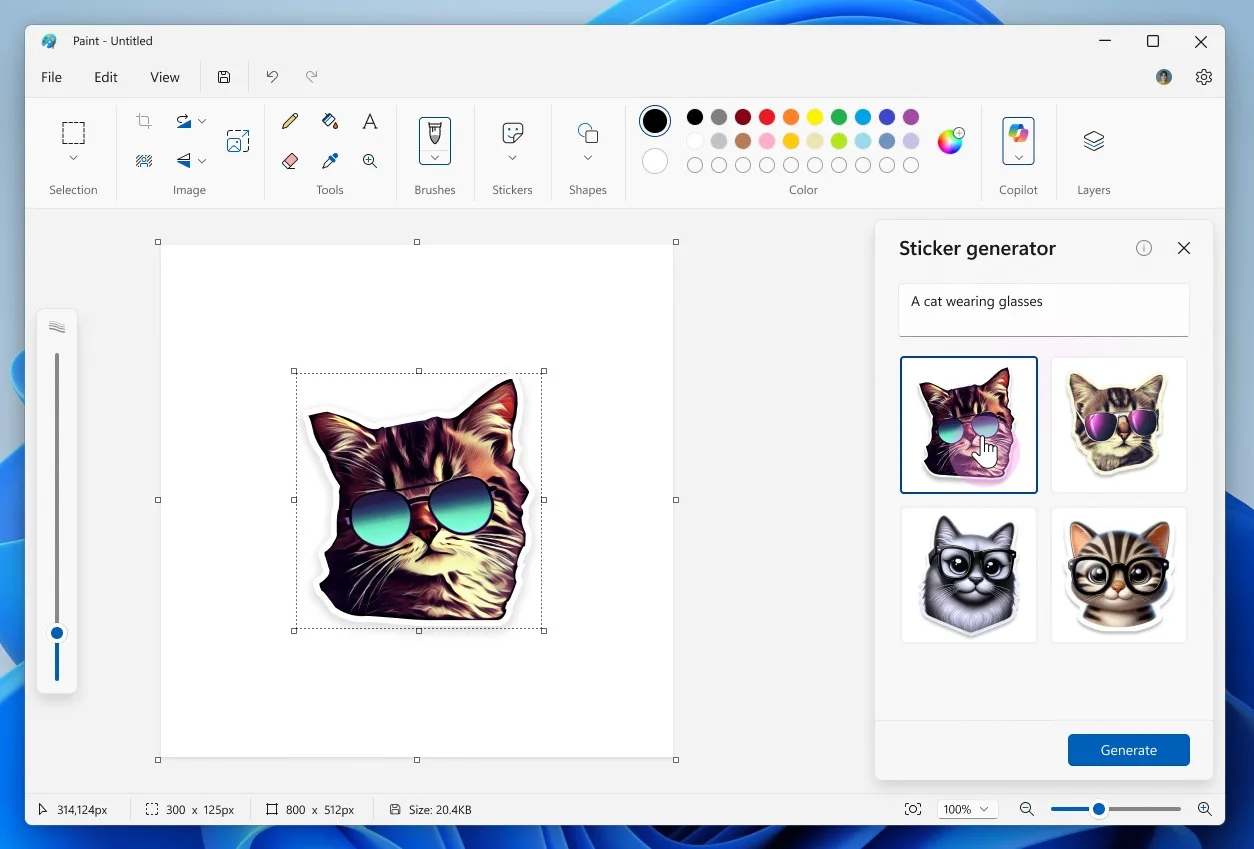 Windows 11 : L'IA débarque dans Bloc-notes, Paint et Outil capture !