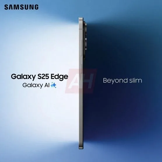 Galaxy S25 Edge : Le design ultra-fin se dévoile avant le 13 mai ! 55 Samsung Galaxy S25 Edge AH exclu 5