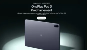 OnePlus Pad 3 : La réelle concurrente de l'iPad arrive le 5 juin