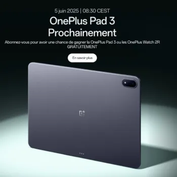 OnePlus Pad 3 : La réelle concurrente de l'iPad arrive le 5 juin