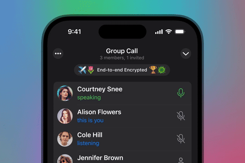 Telegram End to End Encrypted Calls