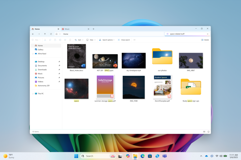Windows 11 : L'IA prend le pouvoir ! Nouveau menu Démarrer et agent intégré 52 Windows Copilot PC Improved Windows Search Feature UNDER EMBARGO UNTIL MAY 6 6 AM PT 9 AM ET