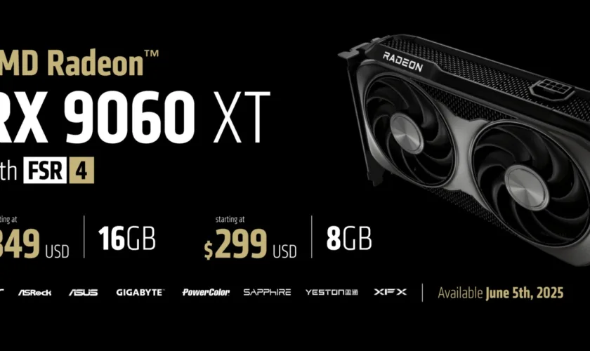 AMD Radeon RX 9060 XT : 299 dollars pour défier Nvidia RTX 5060 Ti !