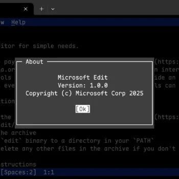 Microsoft Build 2025 : Adieu Vim ? Découvrez Edit, le nouvel éditeur CLI Windows !