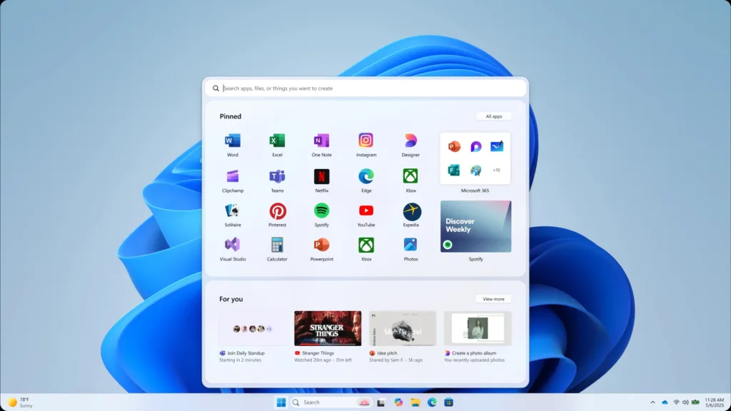 Nouveau menu Démarrer Windows 11 : Adieu les recommandations inutiles ! 52 exploration2