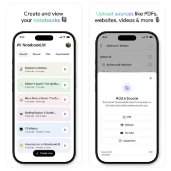 L'IA Google NotebookLM arrive sur mobile : Préparez vos fichiers !