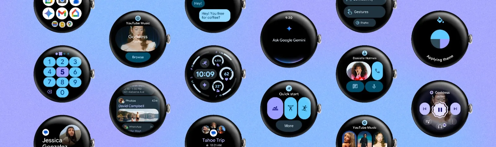 Google I/O 2025 : Wear OS 6, votre montre connectée fait peau neuve (et gagne 10% de batterie) !