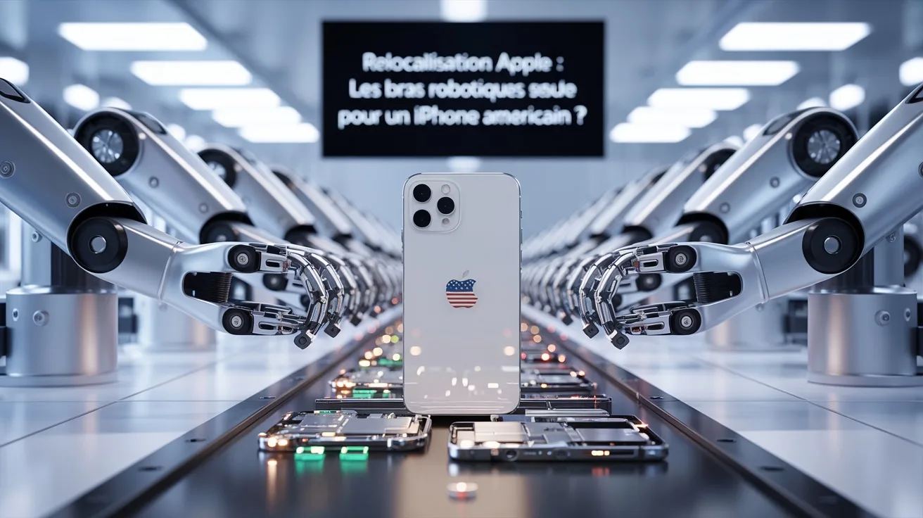Relocalisation Apple : Les bras robotiques, seule issue pour un iPhone américain ?
