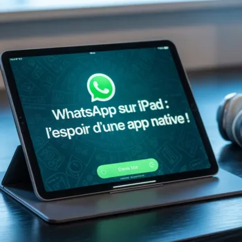 WhatsApp sur iPad : Un simple emoji rallume l'espoir d'une app native !