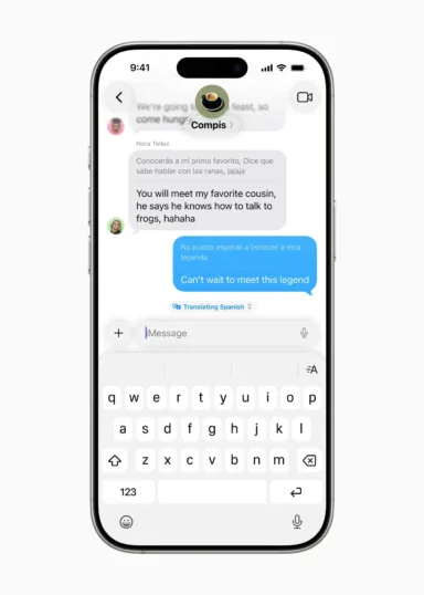 Apple WWDC25 iOS 26 Apple Intell 1