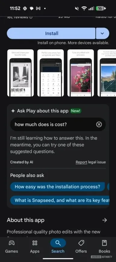 Play Store révolutionné : Demandez tout à l'IA Gemini sur vos futures apps ! 53 Ask Play 4 385w 864h.jpeg