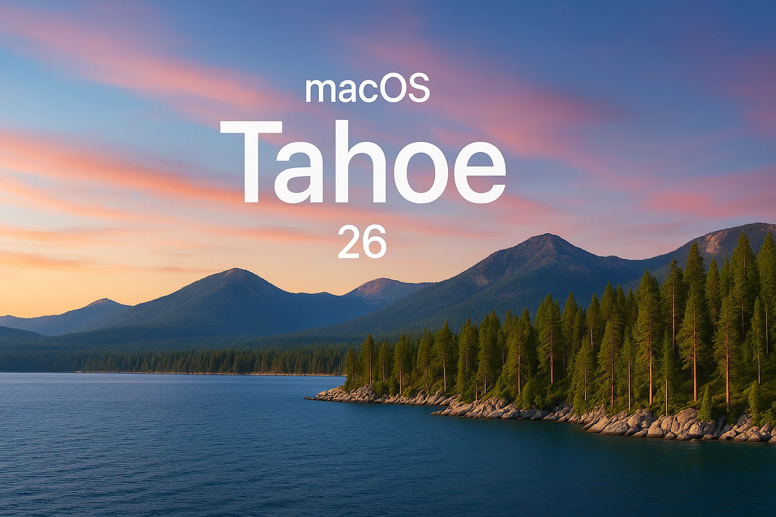 macOS 26 Tahoe : Apple Intelligence, nouveau design et app gaming, tout ce qui va changer