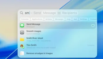 Spotlight devient intelligent sur macOS Tahoe : IA, actions directes et raccourcis