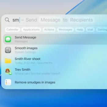 Spotlight devient intelligent sur macOS Tahoe : IA, actions directes et raccourcis