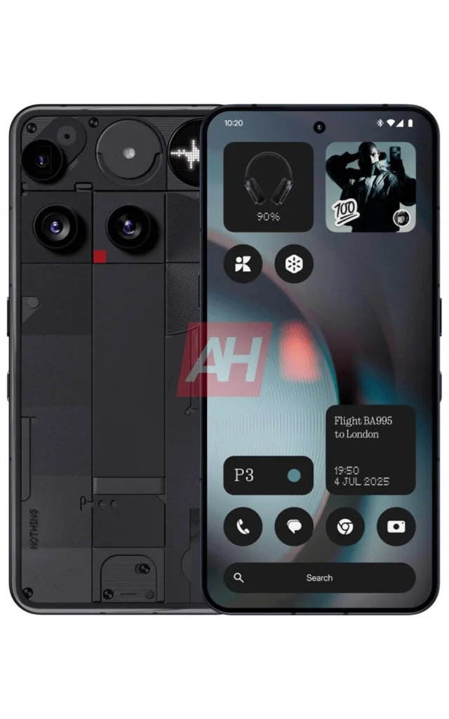 Nothing Phone (3) : rendus officiels, design asymétrique et spécifications dévoilées 52 Exclusive Nothing Phone 3 leak A 2