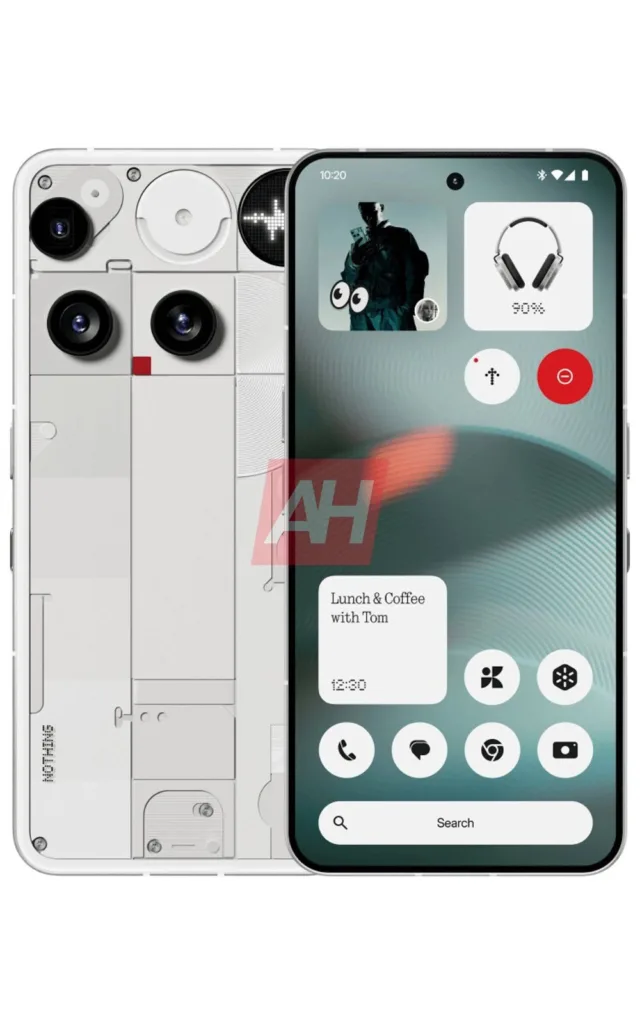 Nothing Phone (3) : rendus officiels, design asymétrique et spécifications dévoilées 58 Exclusive Nothing Phone 3 leak A 8